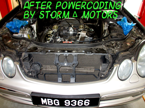 PowerCoding for Mercedes engine